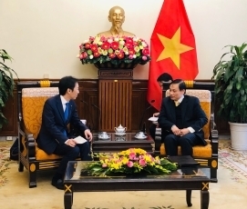 チュン外務次官との会談