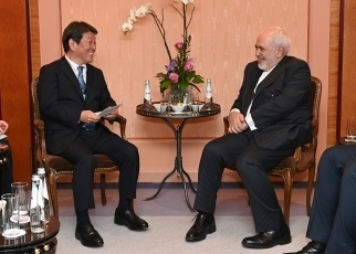 日・イラン外相会談(挨拶)