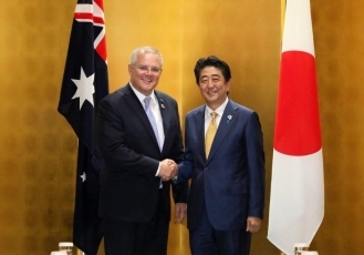 (写真2)日豪首脳会談2(写真提供:内閣広報室)