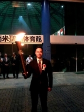 (1)日系国際スポーツ親善大会(コンフラ)開会式への出席2