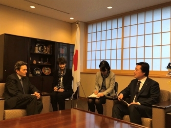 若宮外務副大臣とミュッツェニヒ・ドイツ連邦議会社会民主党会派院内総務との会談2