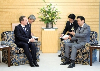 トーマシュ・グロツキ・ポーランド共和国上院議長による安倍総理