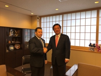 スタシェク・チェコ外務次官による若宮外務副大臣表敬