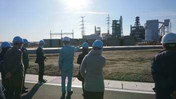 (写真12)常磐共同火力株式会社勿来発電所の視察の様子2