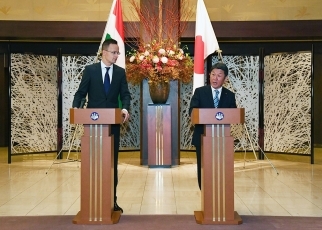 日・ハンガリー外相会談1
