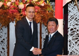 日・ハンガリー外相会談2