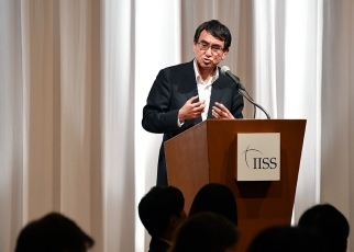 河野外務大臣の国際問題戦略研究所(IISS)ジャパンチェア設置記念夕食会出席2