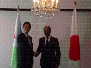 山田外務大臣政務官とアリ・ハッサン・ジブチ外務・国際協力省次官との会談2