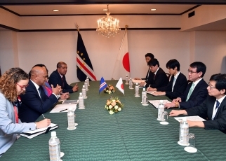 日・カーボヴェルデ外相会談3