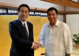 岸田外務大臣のドゥテルテ・フィリピン大統領との夕食会2