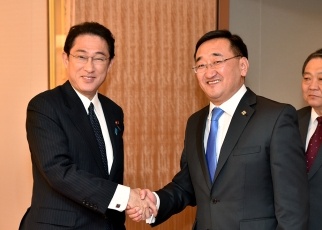 日・モンゴル外相会談1