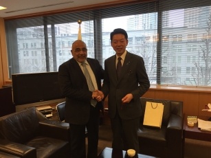 武藤外務副大臣とアブドゥル・マフディー・イラク石油大臣との会談