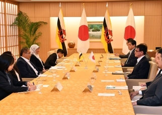 日・ブルネイ外相会談(昼食会)2