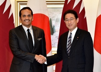 日・カタール外相会談1