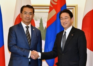 日・モンゴル外相会談1