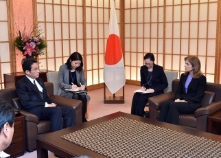 岸田外務大臣とケネディ駐日米国大使との意見交換2