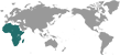 アフリカ地図
