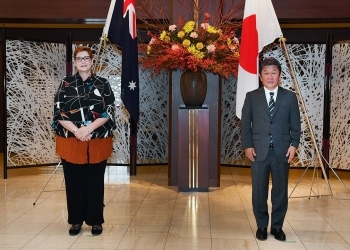 日豪外相会談1