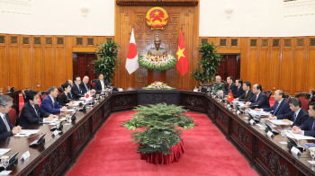 日・ベトナム首脳会談(写真提供:内閣広報室)