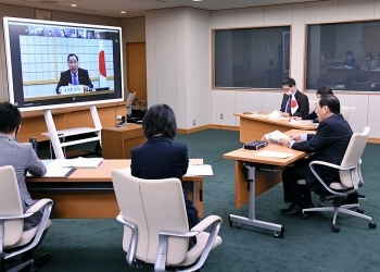(写真2)「質の高いインフラ投資に関するシンポジウム」の様子