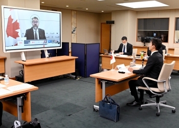 鈴木隼人外務大臣政務官のカナダ政府主催WTO少数国閣僚テレビ会合(主催国スピーチ)