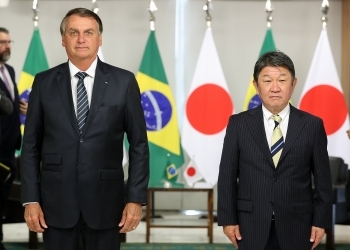 ボルソナーロ大統領表敬(写真撮影)