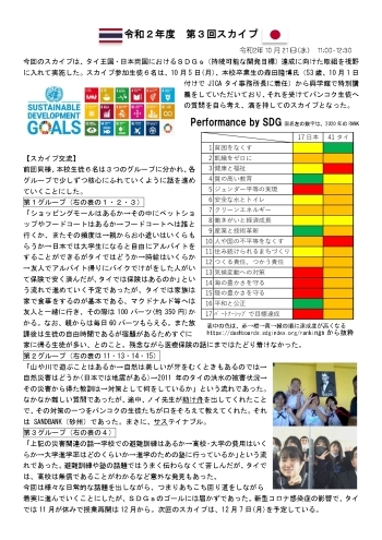(画像1)令和2年10月第3回スカイプ報告書
