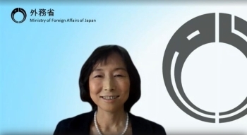 (画像1)小野 日子 外務副報道官