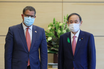総理と議長との挨拶