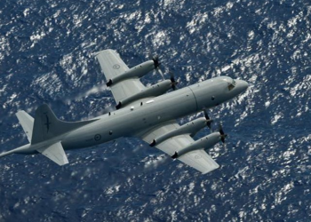 ニュージーランド哨戒機P-3K2の写真
