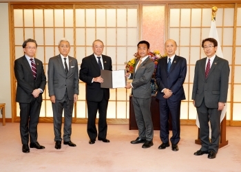 ABACメンバーとの写真撮影
