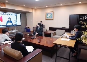 オンライン会議の様子