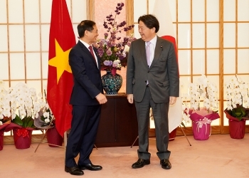 日・ベトナム外相会談1