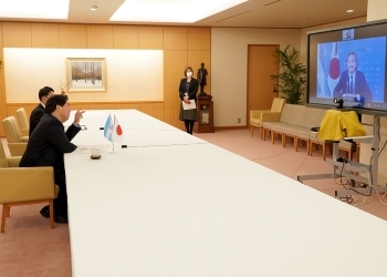 外相会談の様子