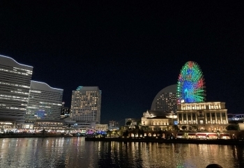 (写真2)みなとみらいの夜景