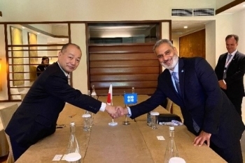 アル・ガイスOPEC事務局長との会談の様子