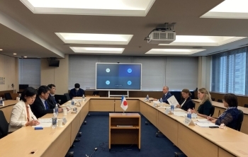 日・IOM政策協議が行われている会場の様子