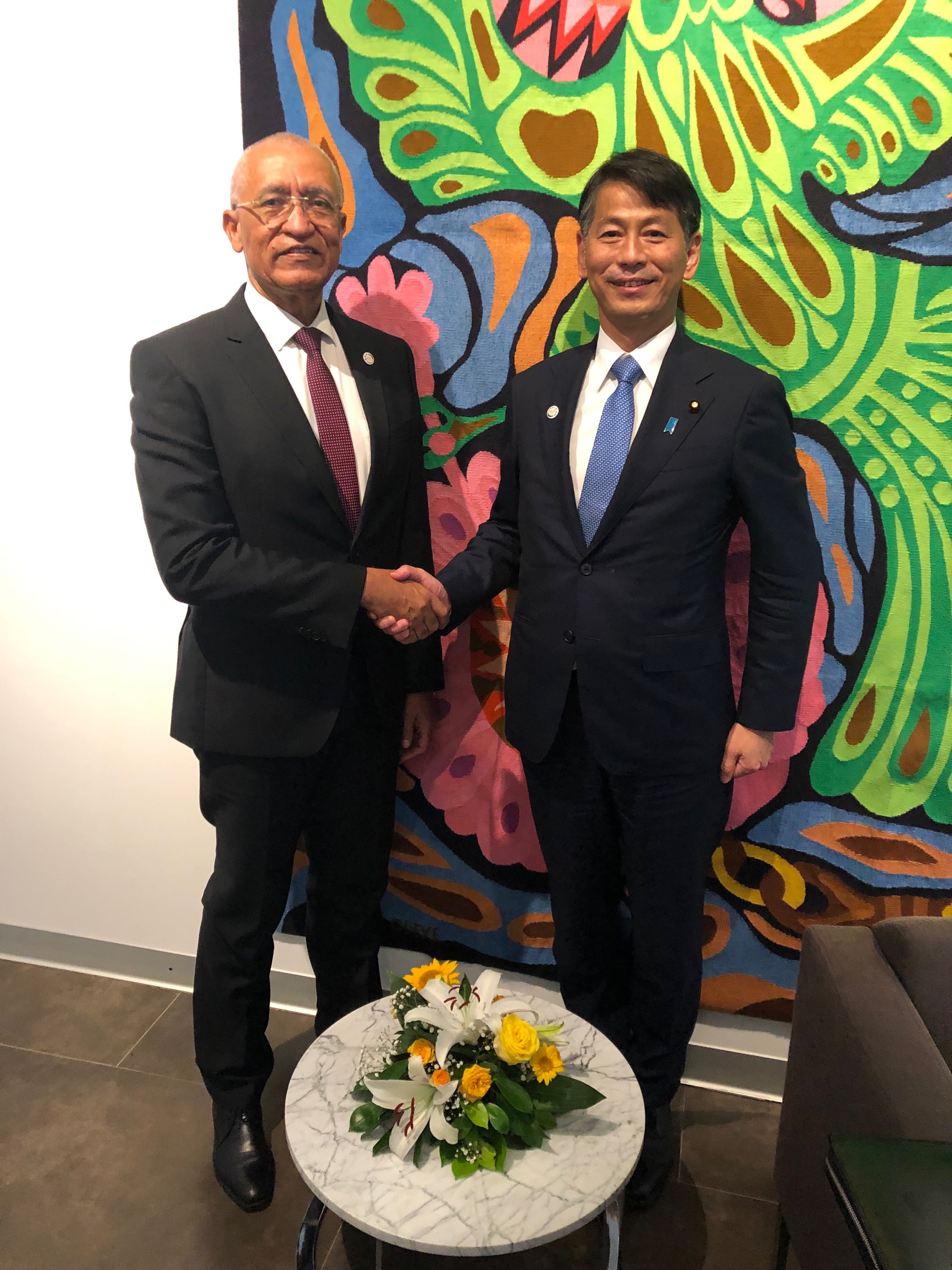 カーボベルデ外相と山田副大臣