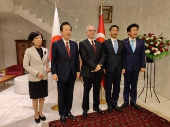山田外務副大臣のトルコ共和国建国99周年記念レセプション出席