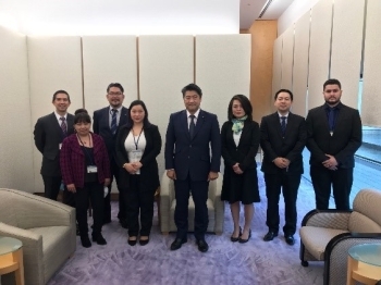 次世代日系人指導者による木原内閣官房副長官表敬