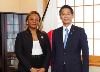 ルンダ・コンゴ民主共和国大統領府日本タスクフォース長と山田外務副大臣