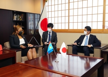 ルンダ・コンゴ民主共和国大統領府日本タスクフォース長による山田外務副大臣表敬