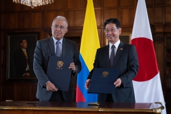コロンビア共和国に対するサル痘ワクチンの贈与に関する書簡の交換