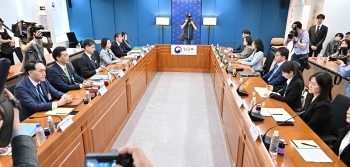 韓国政府向け説明会の様子