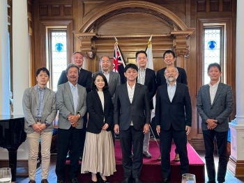 高村外務大臣政務官の現地日系企業関係者/在留邦人との意見交換