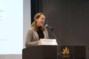 エイミー・ポープIOM事務局長の基調講演