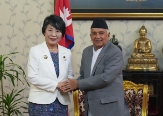ポーデル大統領と上川外務大臣