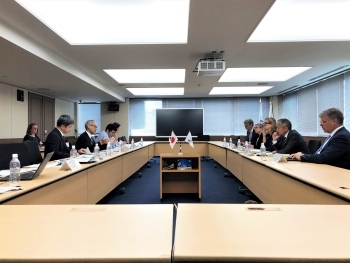 日・UNHCR政策協議の様子
