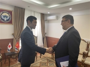 モルドガジエフ・キルギス外務次官との会談