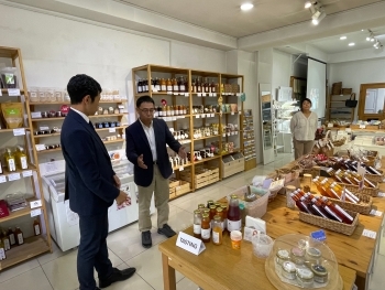 「一村一品」運動関連ショップ視察